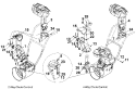 Part Location Diagram of 738-04135 MTD Shoulder Screw,.25 x.50